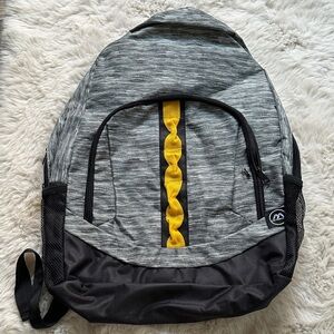 Metropark Charcoal and Mustard Backpack